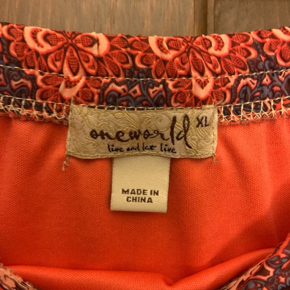 Multi-colored maxi skirt - Picture 3 of 5